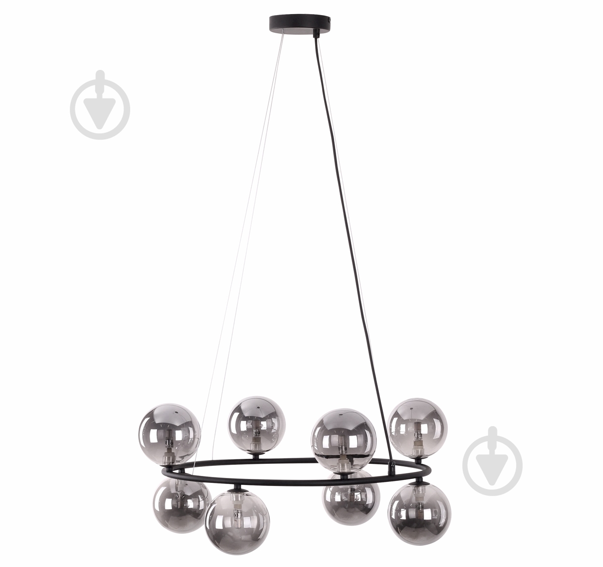 Люстра подвесная TK Lighting ANABELLE 6844 8xG9 дымчатый - фото 1