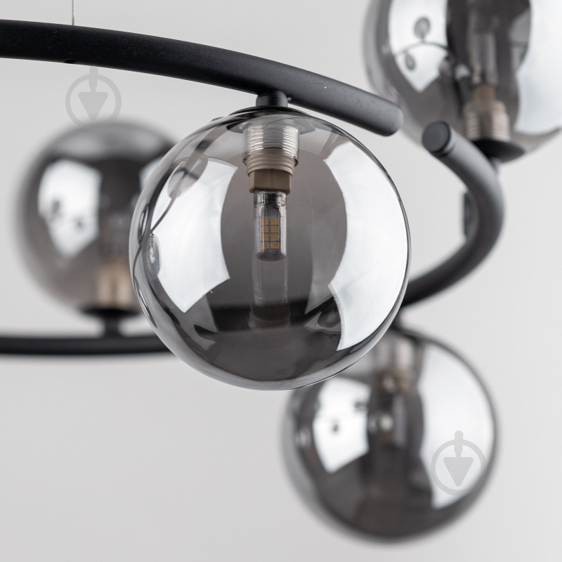 Люстра подвесная TK Lighting ANABELLE 6844 8xG9 дымчатый - фото 5