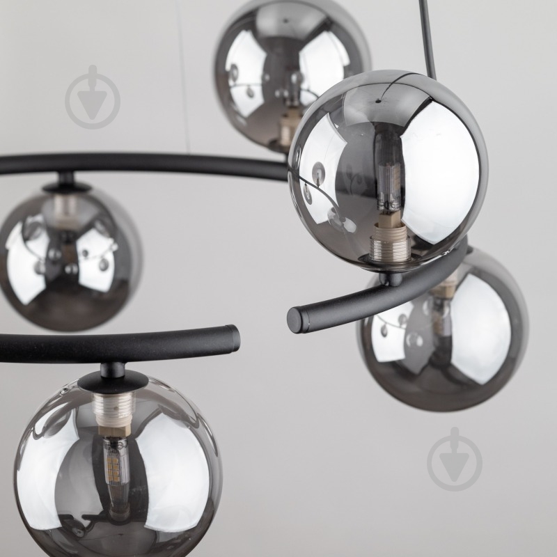 Люстра подвесная TK Lighting ANABELLE 6844 8xG9 дымчатый - фото 6