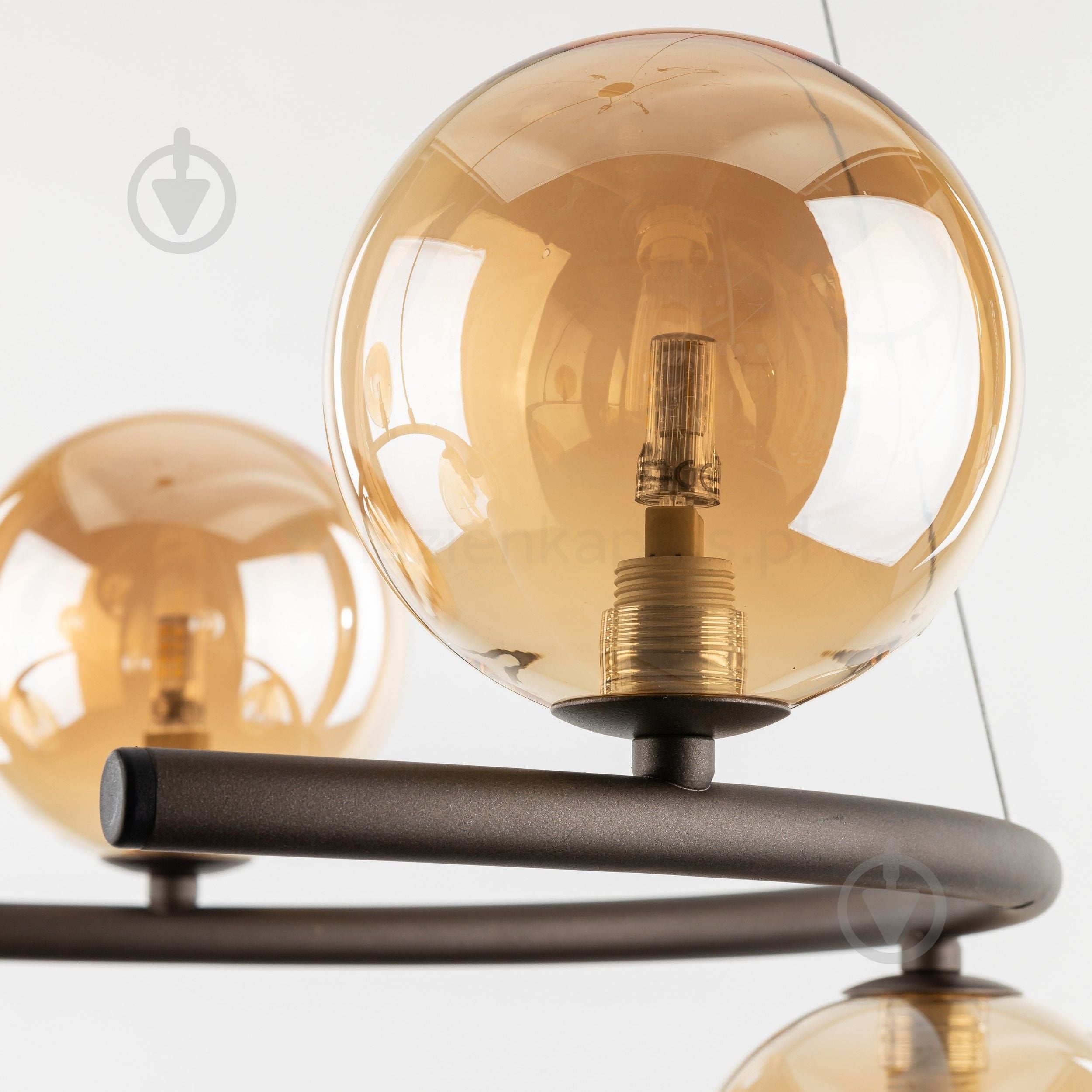 Люстра подвесная TK Lighting ANABELLE 6906 6xG9 янтарный - фото 4