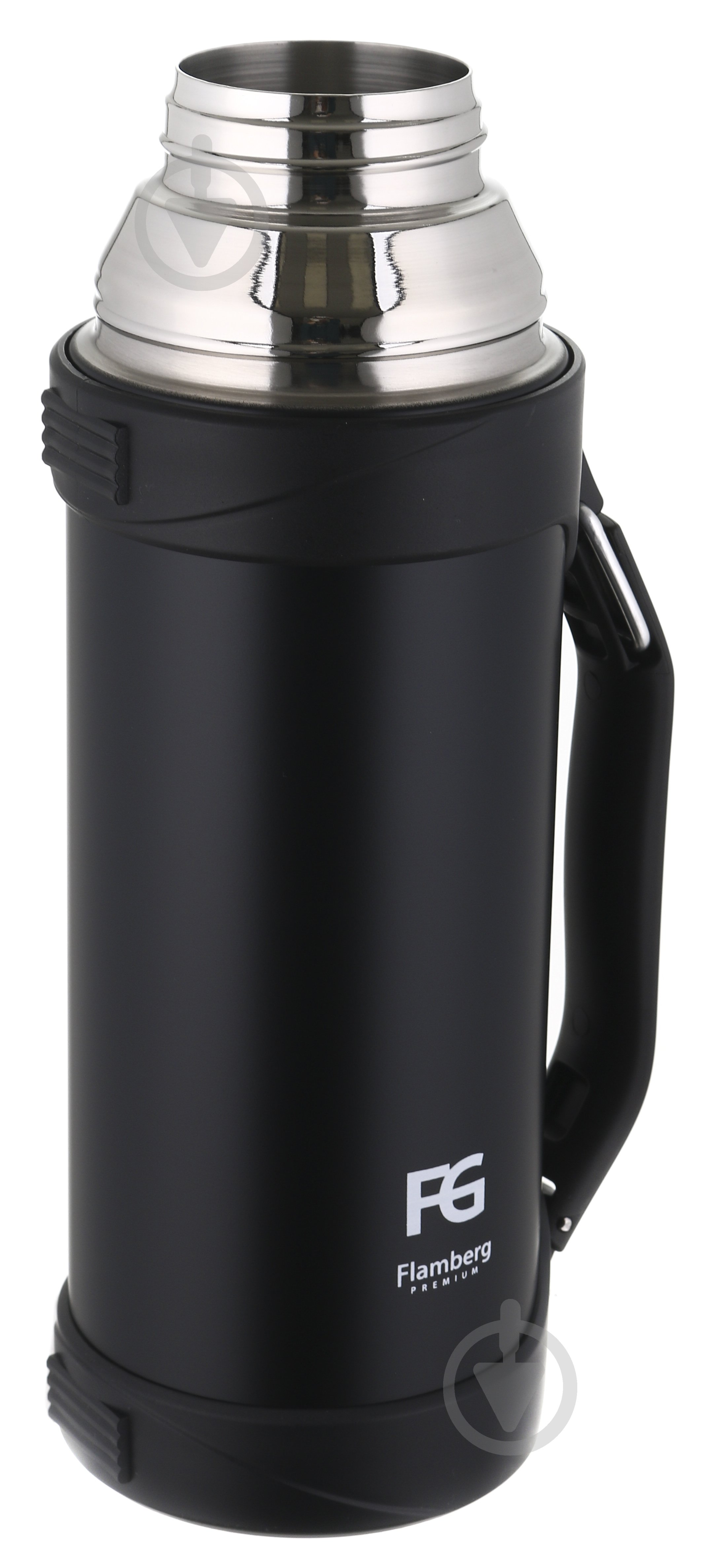 Термос Flamberg Premium туристичний 1200 мл Obsidian чорний XTH8-120 - фото 8