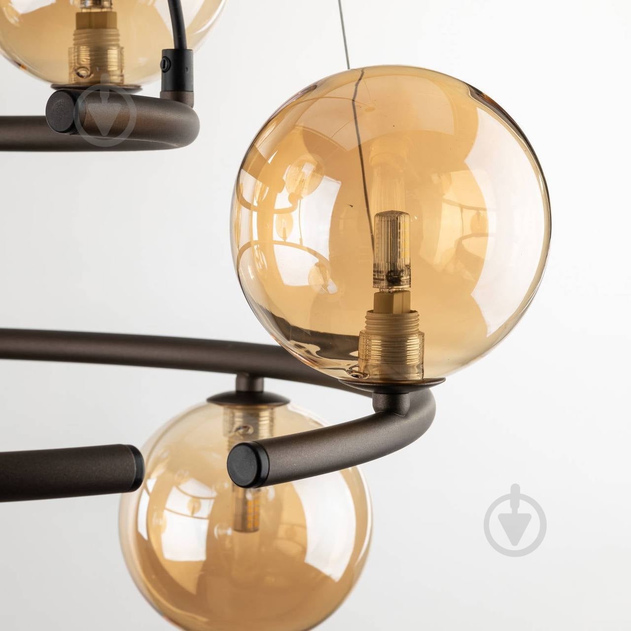 Люстра подвесная TK Lighting ANABELLE 6908 9xG9 янтарный - фото 5 Люстра подвесная TK Lighting ANABELLE 6908 9xG9 янтарный - фото 5