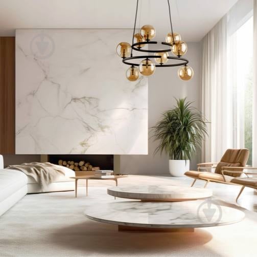 Люстра подвесная TK Lighting ANABELLE 6908 9xG9 янтарный - фото 2 Люстра подвесная TK Lighting ANABELLE 6908 9xG9 янтарный - фото 2