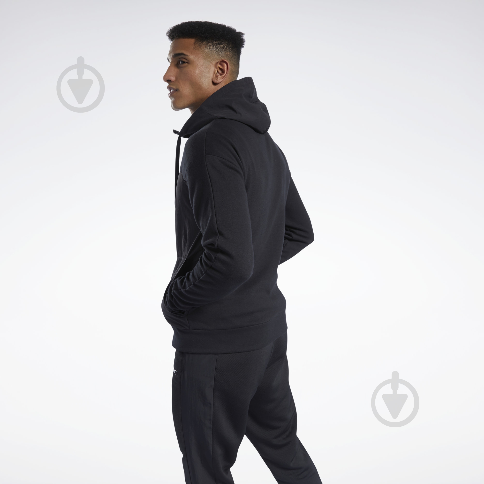 Джемпер Reebok FS8487 р. 2XL черный - фото 3