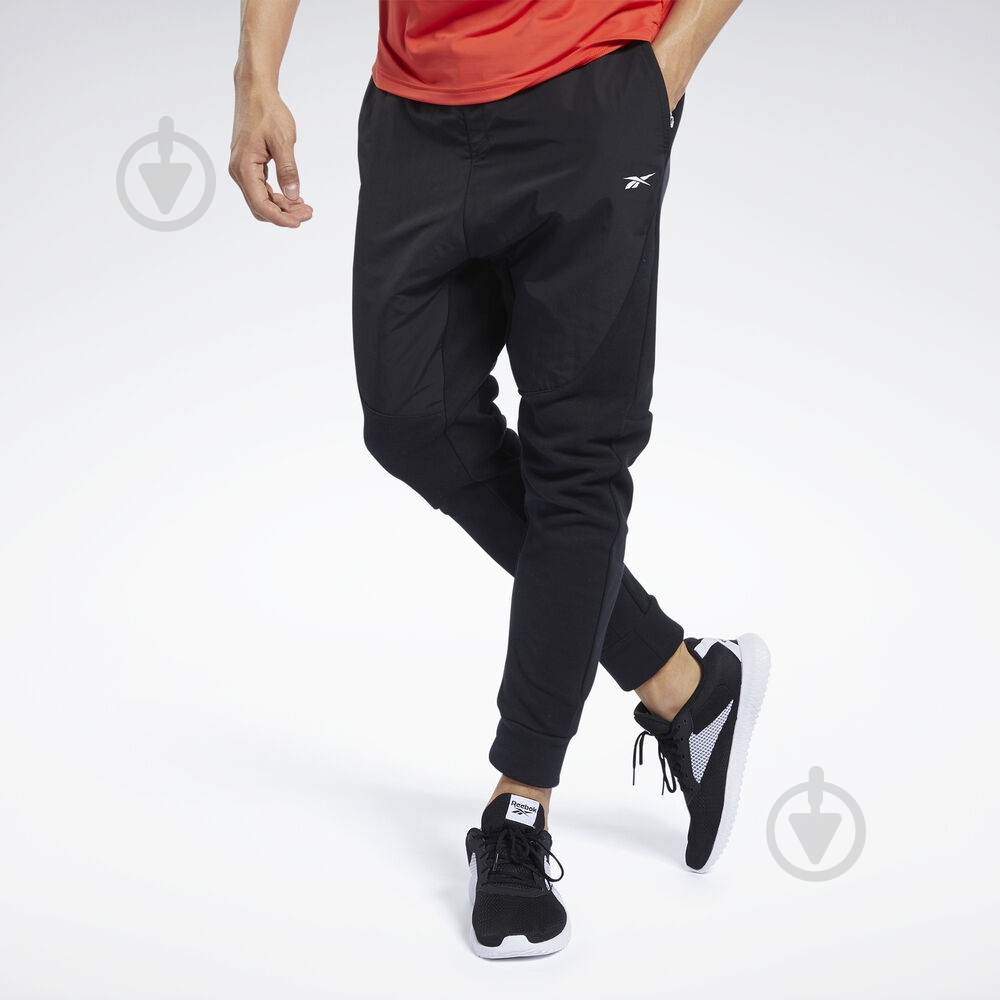 Штани Reebok FS8489 р. L чорний - фото 1