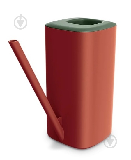 Лійка для квітів PRP TUBI 1,6 л, ретро-червона/темно-зелена - фото 1 Лійка для квітів PRP TUBI 1,6 л, ретро-червона/темно-зелена - фото 1