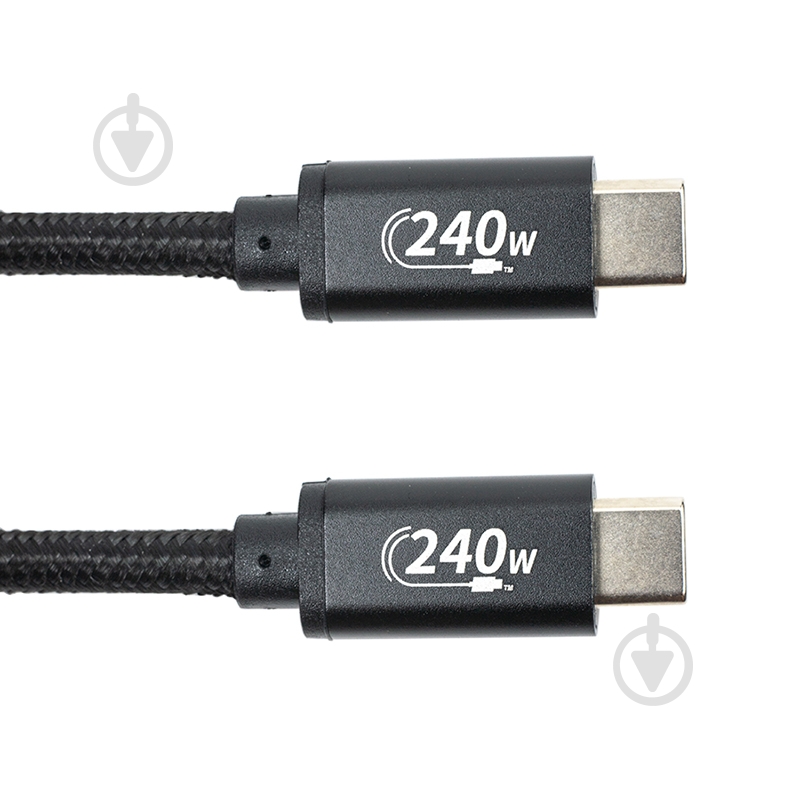 ᐉ Кабель гнучкий San Guan USB Type-C - USB Type-C PD 240W 3м