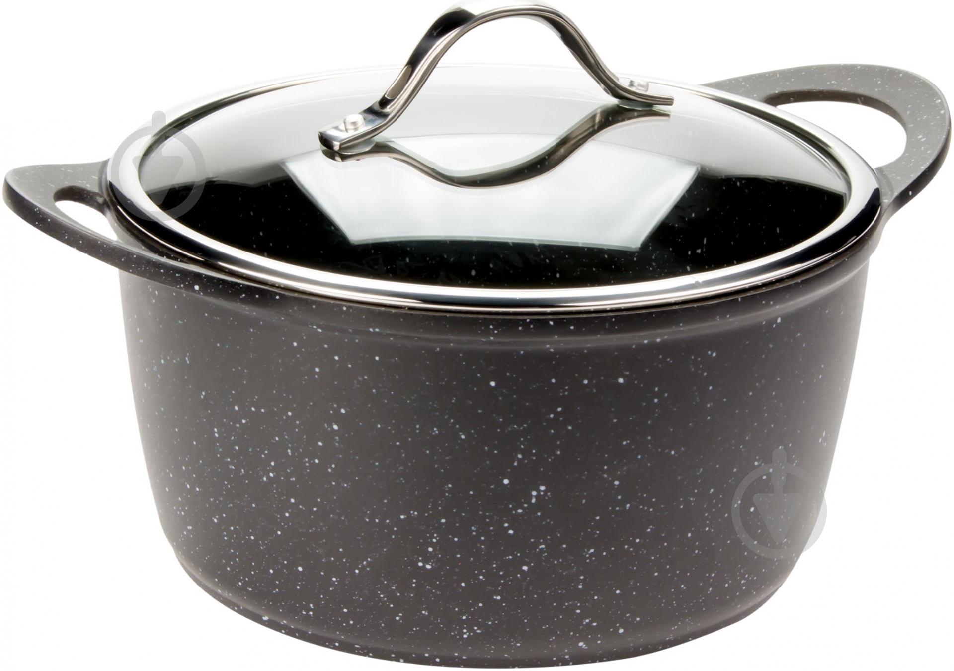 Кастрюля Vinzer Premium Granite Induction Line 5 л 89452 - фото 1