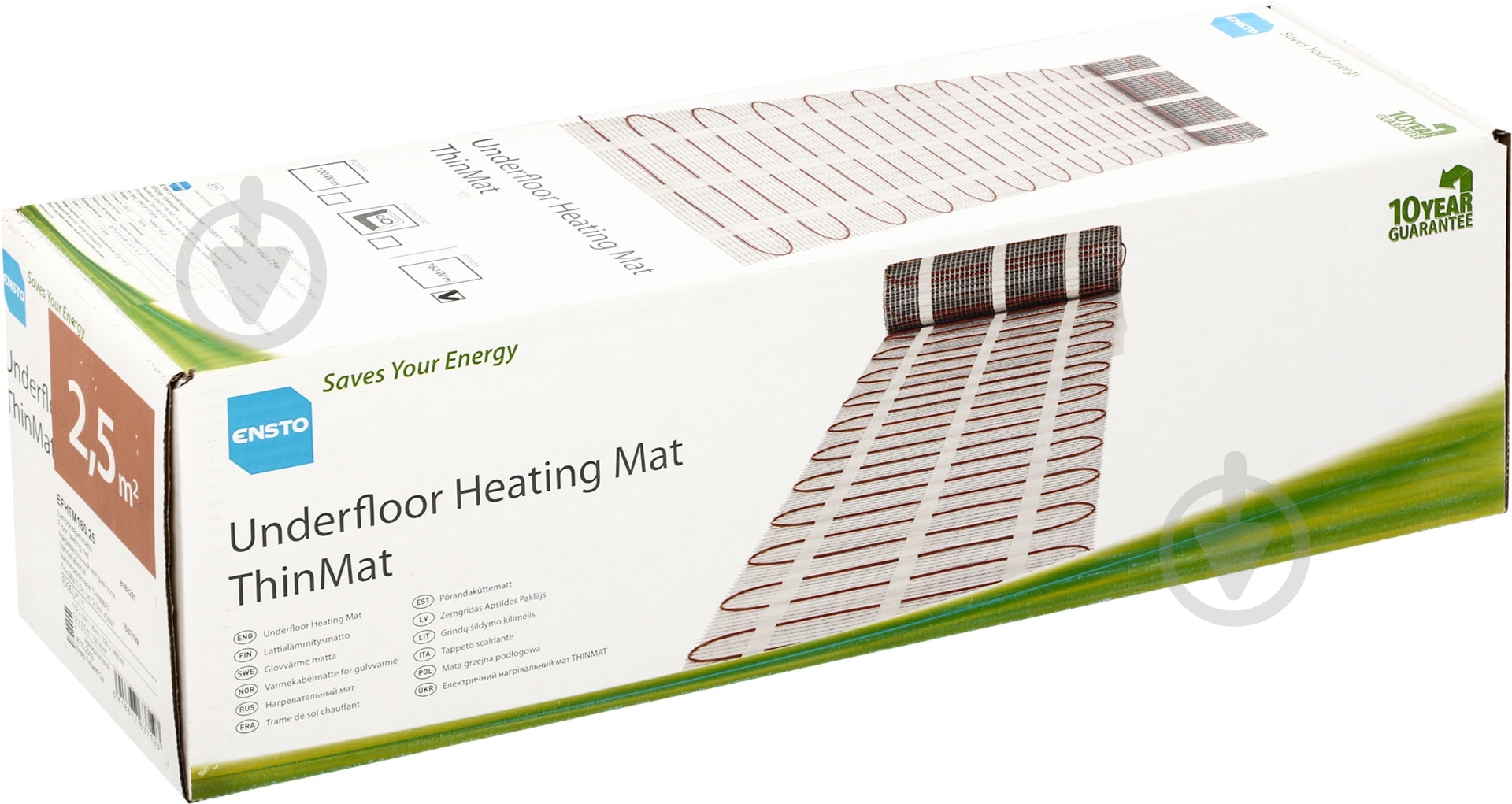 Нагревательный мат Ensto ThinMat 2,5 - фото 2 Нагревательный мат Ensto ThinMat 2,5 - фото 2