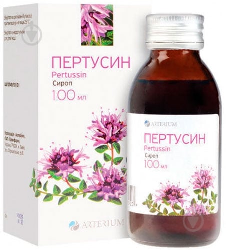 Пертусин во флак. (бан.) сироп 100 мл - фото 1 Пертусин во флак. (бан.) сироп 100 мл - фото 1