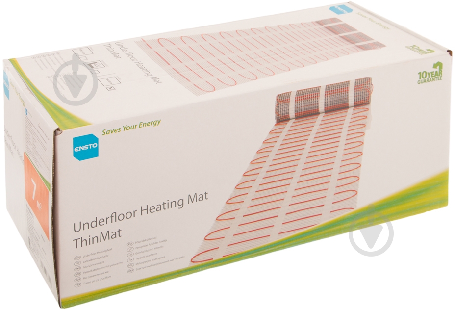 Нагревательный мат Ensto ThinMat 7 - фото 2 Нагревательный мат Ensto ThinMat 7 - фото 2