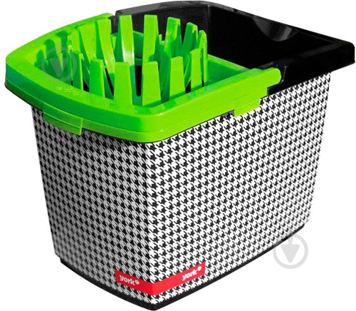 Ведро для швабры York стайл 15 л в ассортименте - фото 3 Ведро для швабры York стайл 15 л в ассортименте - фото 3