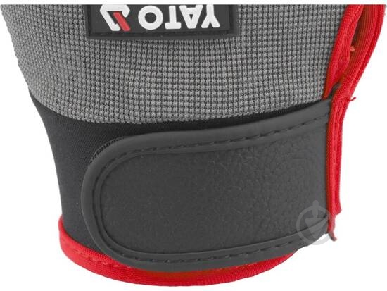 Перчатки YATO с покрытием кожа M (8) YT-746648 - фото 7