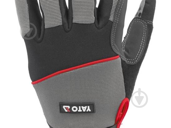 Перчатки YATO с покрытием кожа M (8) YT-746648 - фото 4