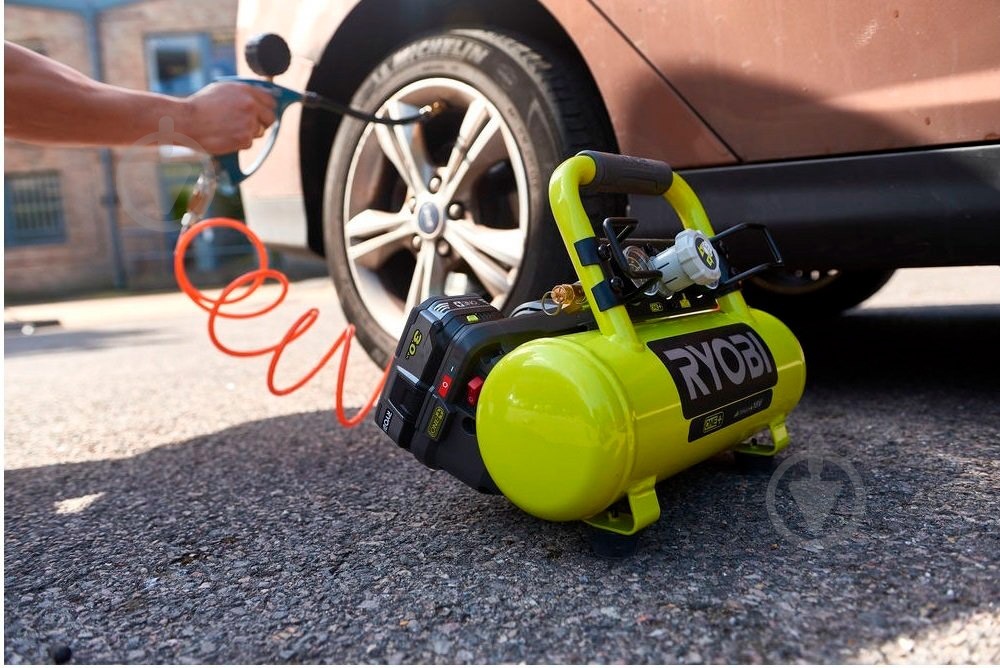 Компресcор автомобильный RYOBI R18AC-0 ONE+ - фото 9 Компресcор автомобильный RYOBI R18AC-0 ONE+ - фото 9