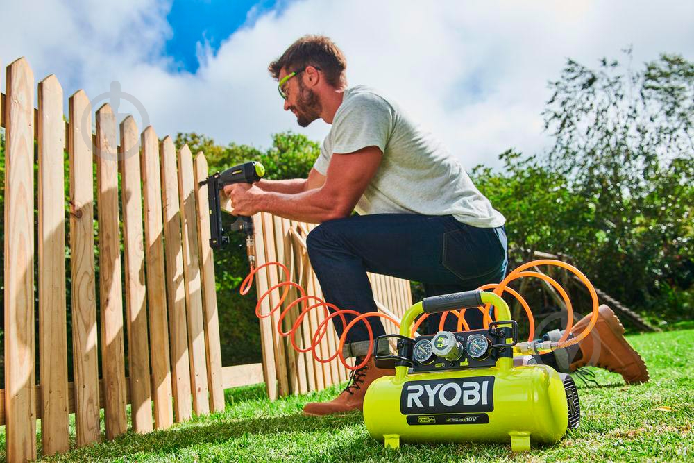 Компресcор автомобильный RYOBI R18AC-0 ONE+ - фото 12 Компресcор автомобильный RYOBI R18AC-0 ONE+ - фото 12