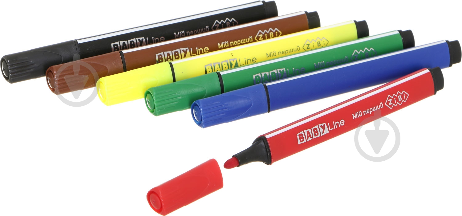 Фломастери Baby Line ZiBi - фото 2