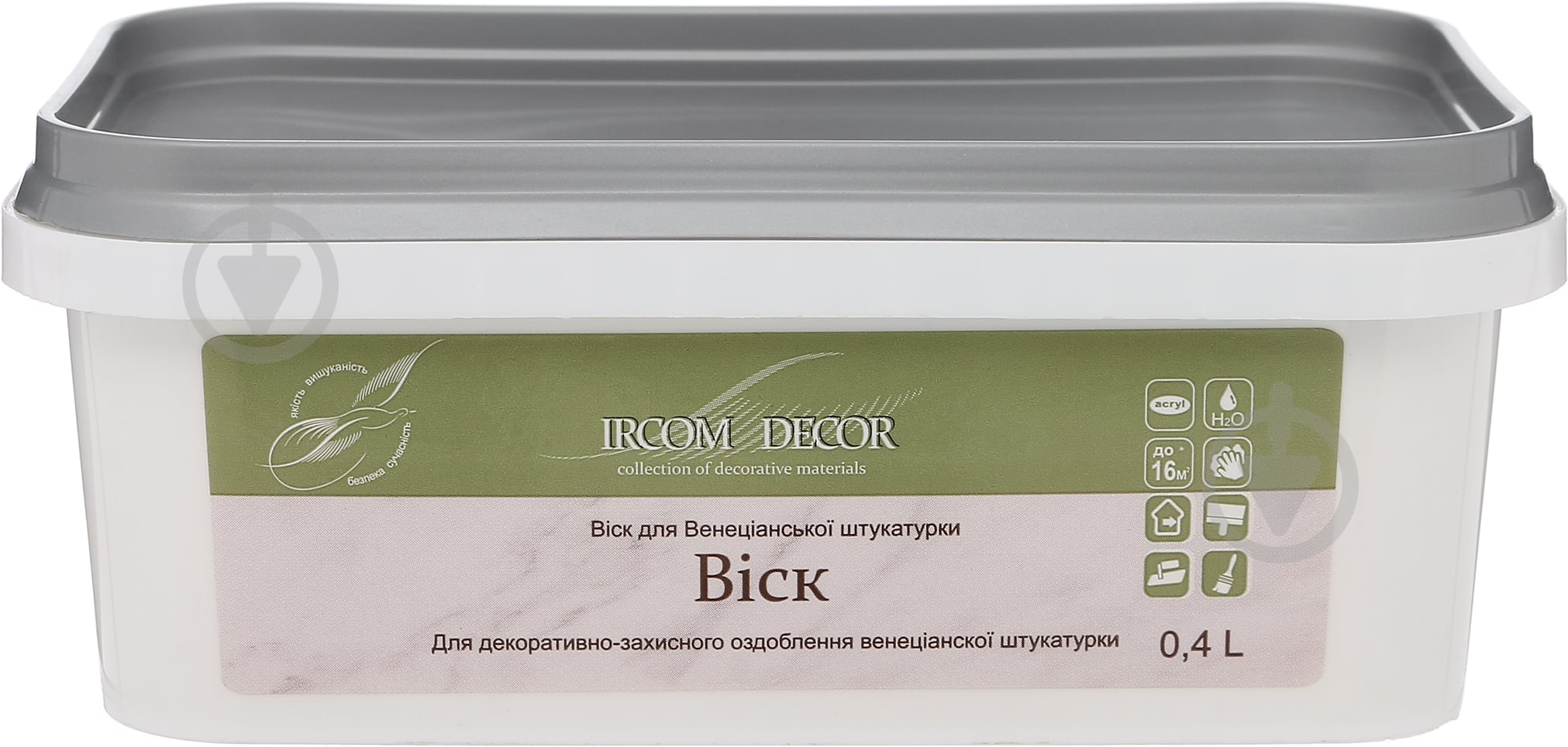 Воск декоративный ИР-52М Ircom Decor 0,4 л белый - фото 1
