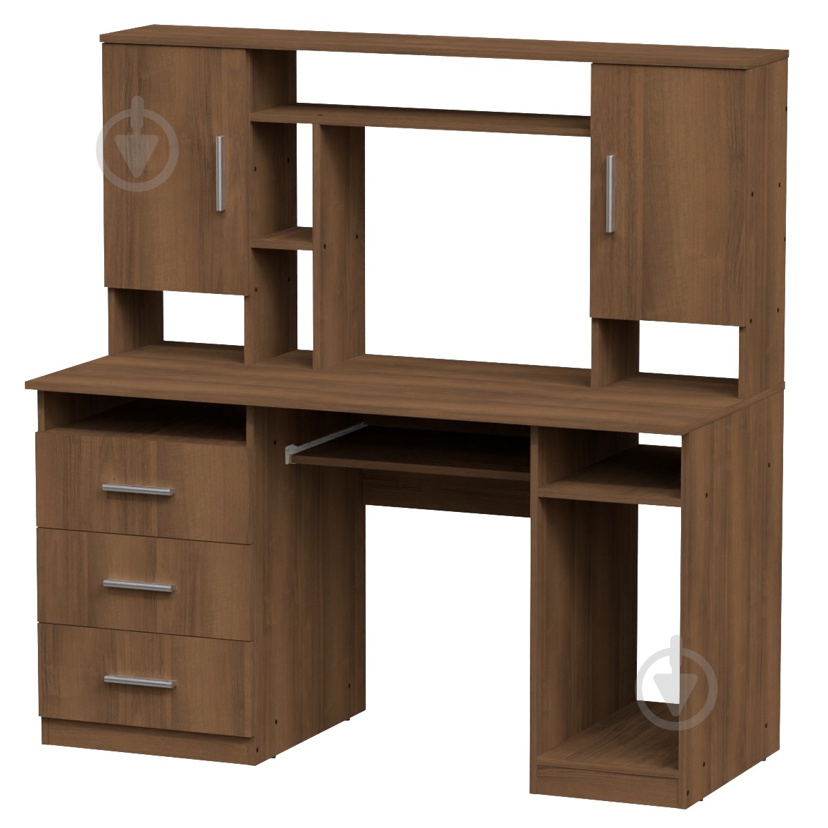 УЦЕНКА! Стол компьютерный Компанит Менеджер орех (УЦ №180) - фото 1