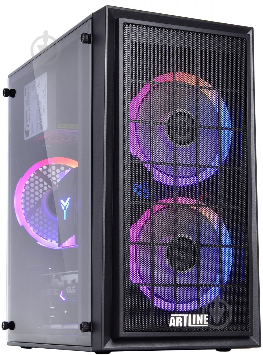 Компьютер Artline Gaming X42 (X42v01) black - фото 2