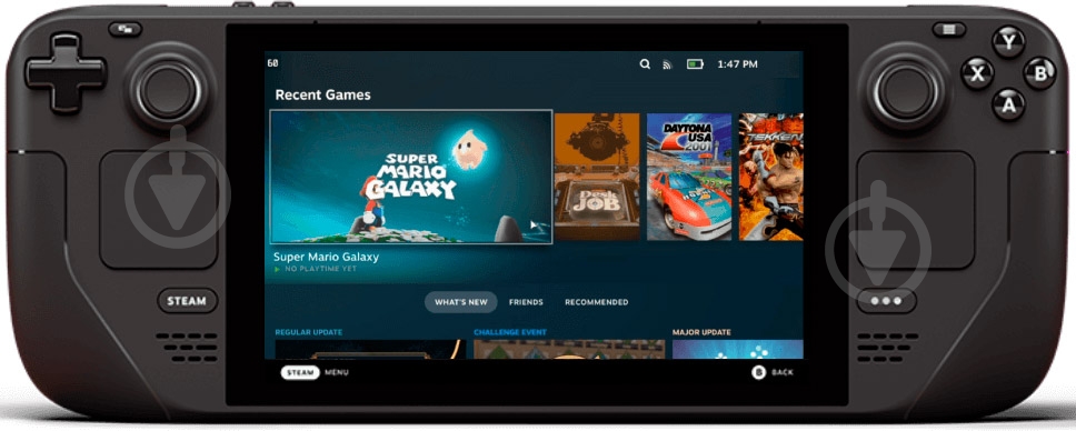 Игровая консоль VALVE® Steam Deck 512GB black - фото 1