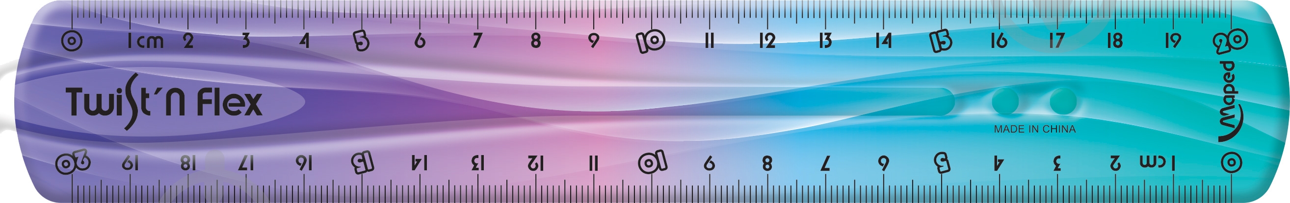 Линейка TWISTNFLEX 20 см Maped - фото 1