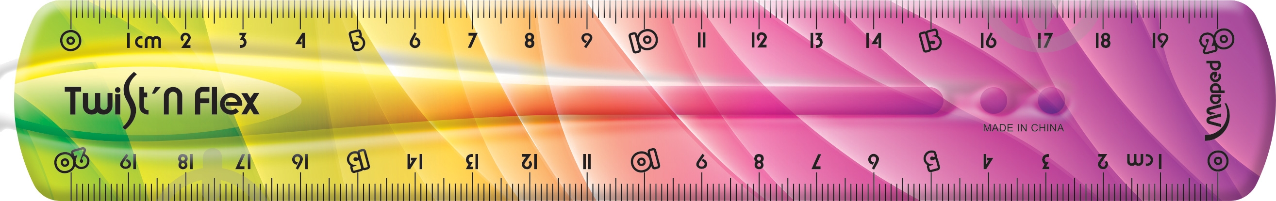 Линейка TWISTNFLEX 20 см Maped - фото 2