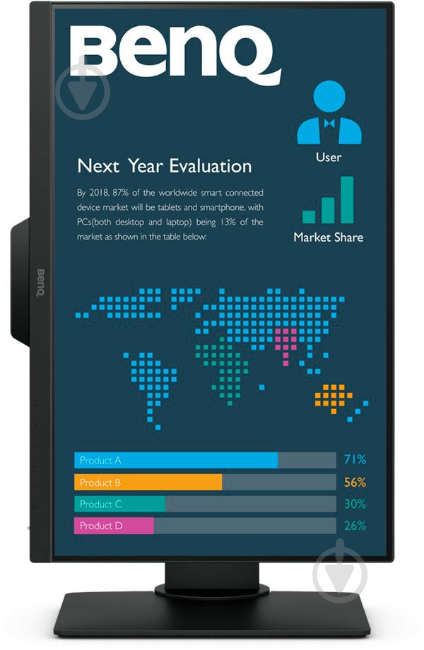 Монітор BenQ BL2381T 22,5" (9H.LHMLA.TBE) - фото 3