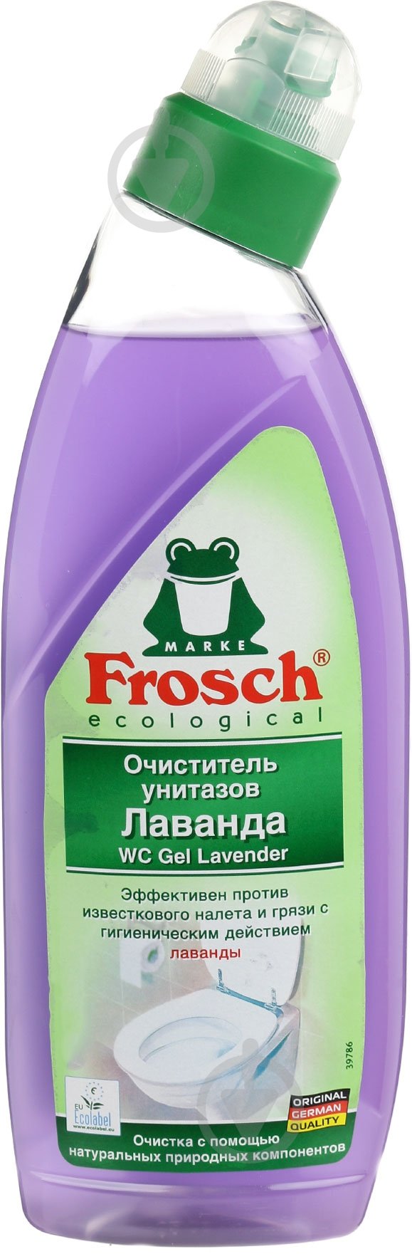 Засіб для чищення унітаза Frosch Лаванда - фото 2