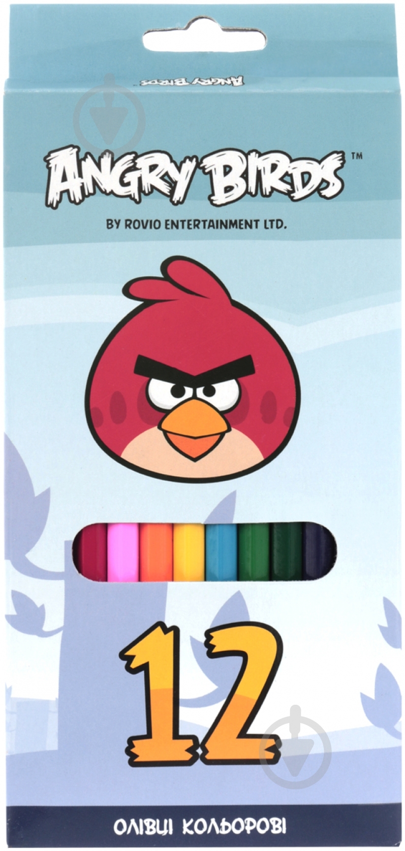 Карандаши цветные Angry Birds Cool For School - фото 1