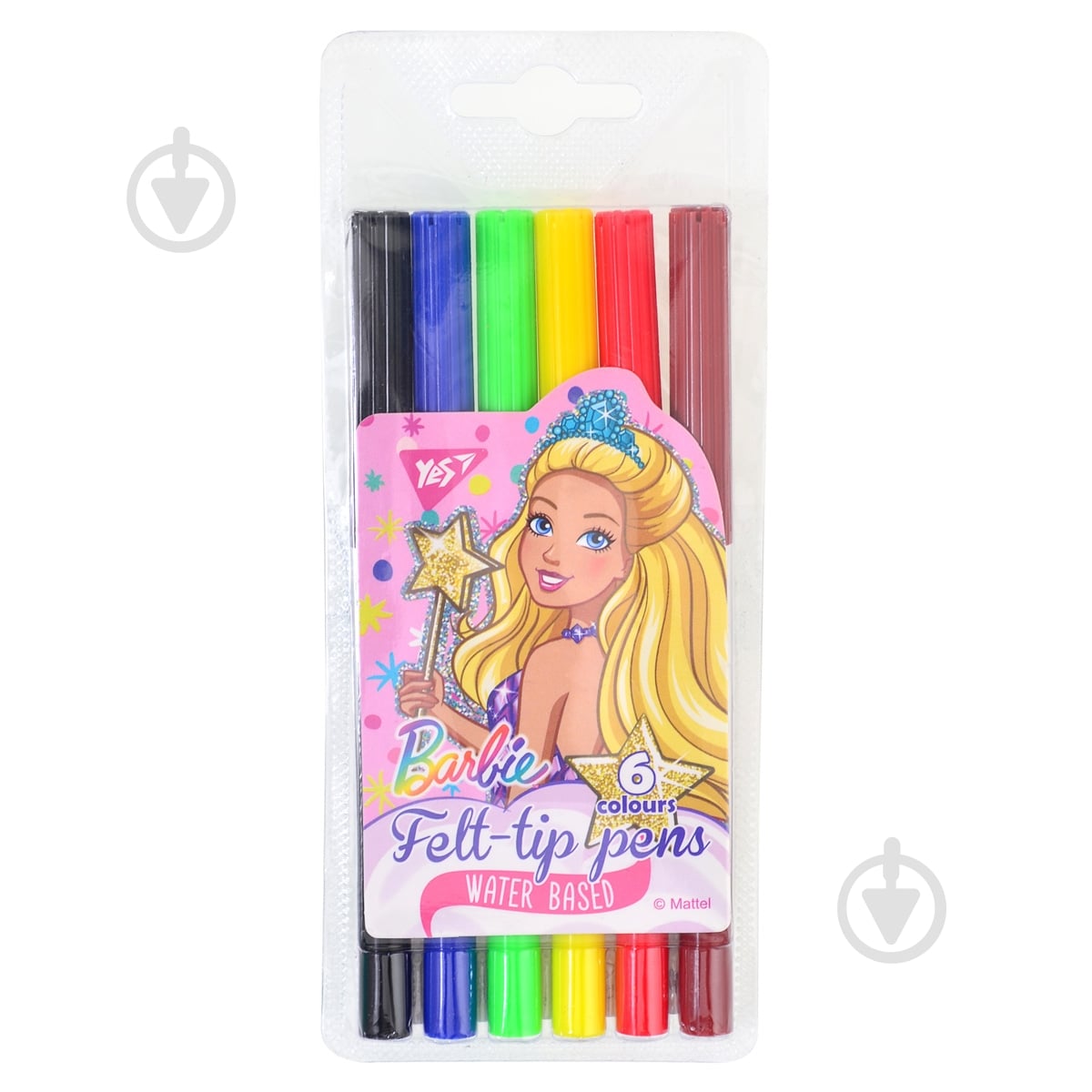 Фломастеры Barbie 6 цветов 650345 YES - фото 1