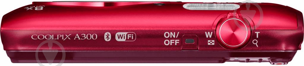 Фотоаппарат COOLPIX A300 red - фото 6