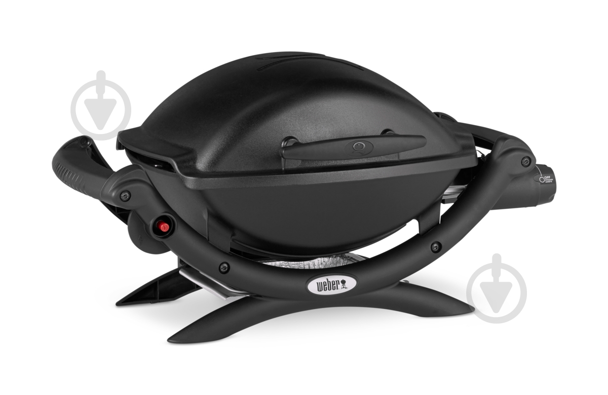 Гриль газовый Weber Q 1000 черный - фото 2