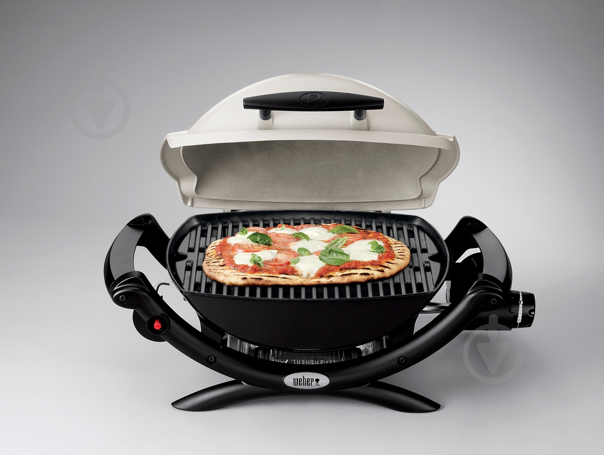 Гриль газовый Weber Q 1000 титановый - фото 4