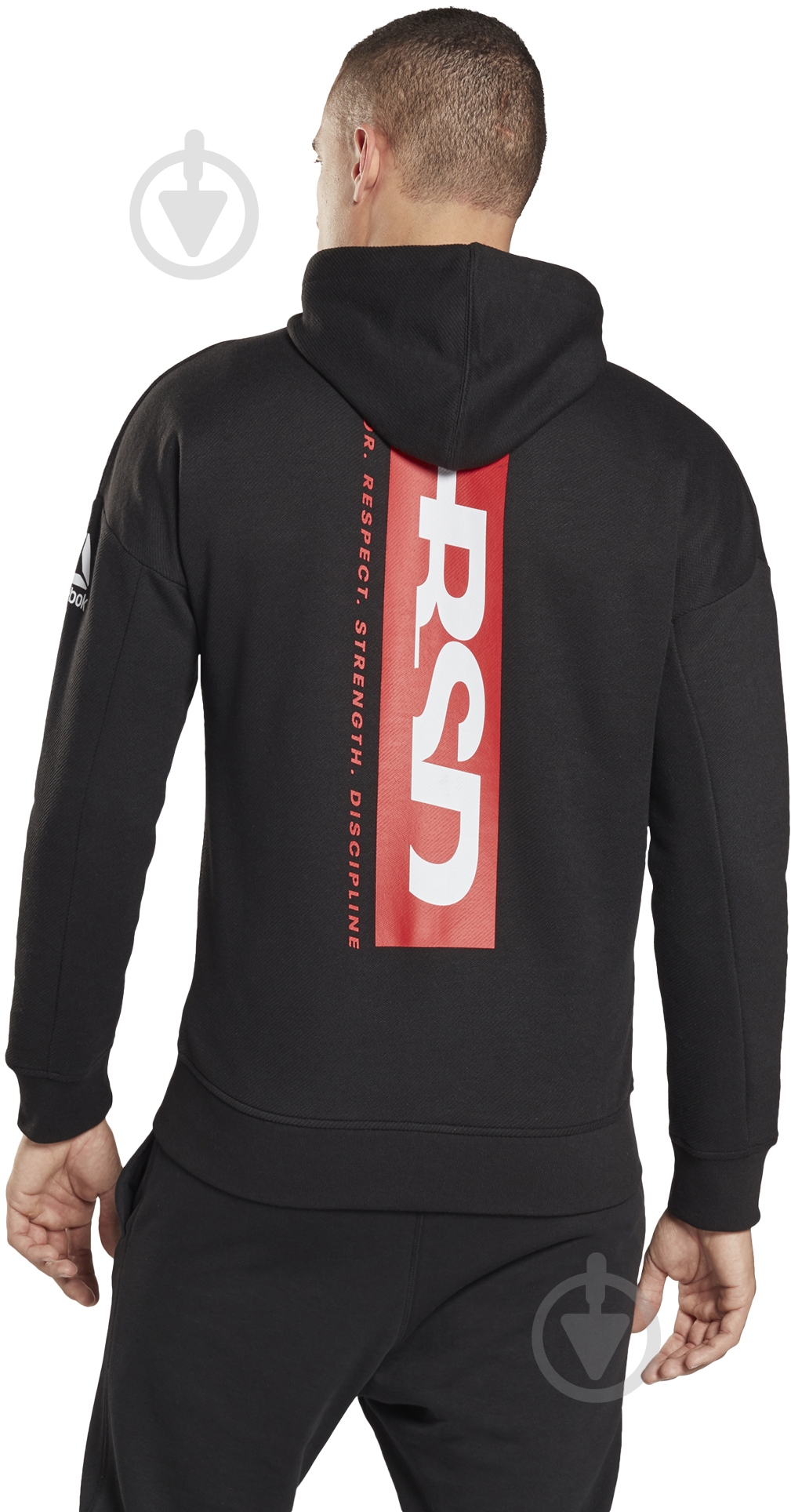 Джемпер Reebok FT1273 р. S черный - фото 1 Джемпер Reebok FT1273 р. S черный - фото 1