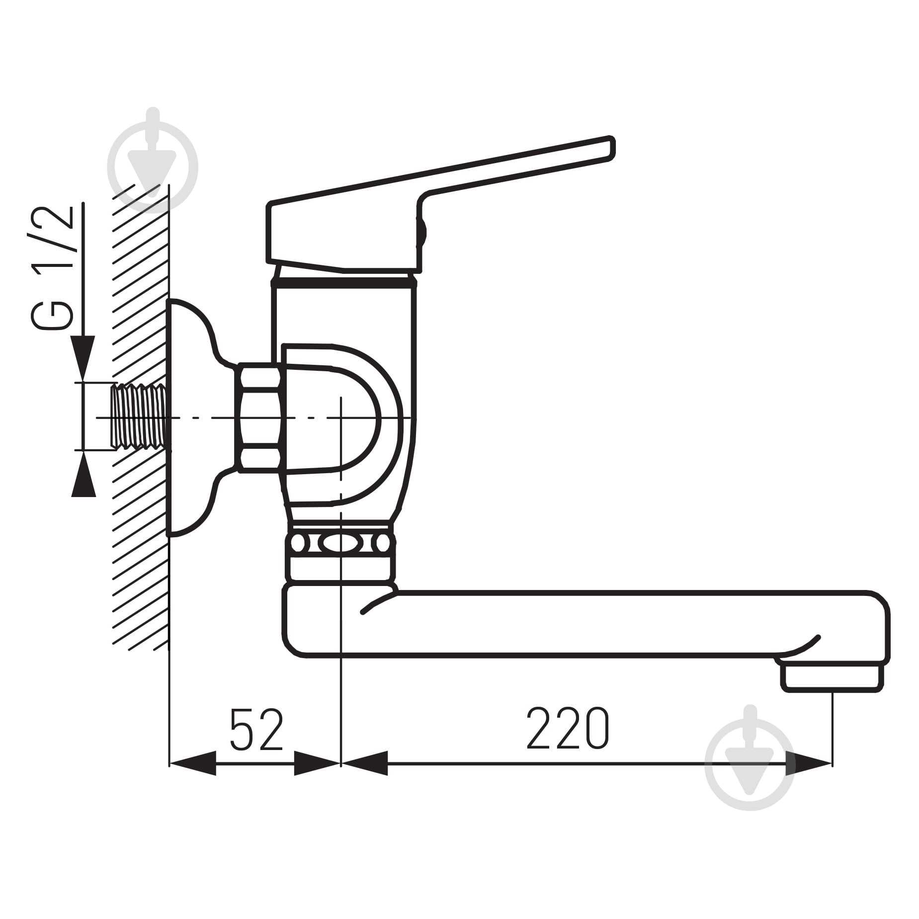 Смеситель для кухни Ferro Smile BSM5 - фото 2