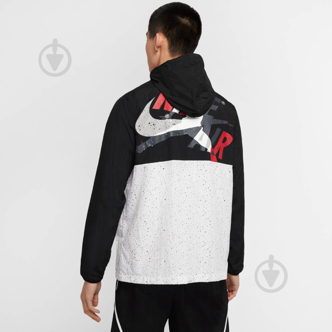 Ветровка мужская Nike M J JM CLSCS WINDWEAR JKT CT9368-010 р.M черная - фото 3 Ветровка мужская Nike M J JM CLSCS WINDWEAR JKT CT9368-010 р.M черная - фото 3