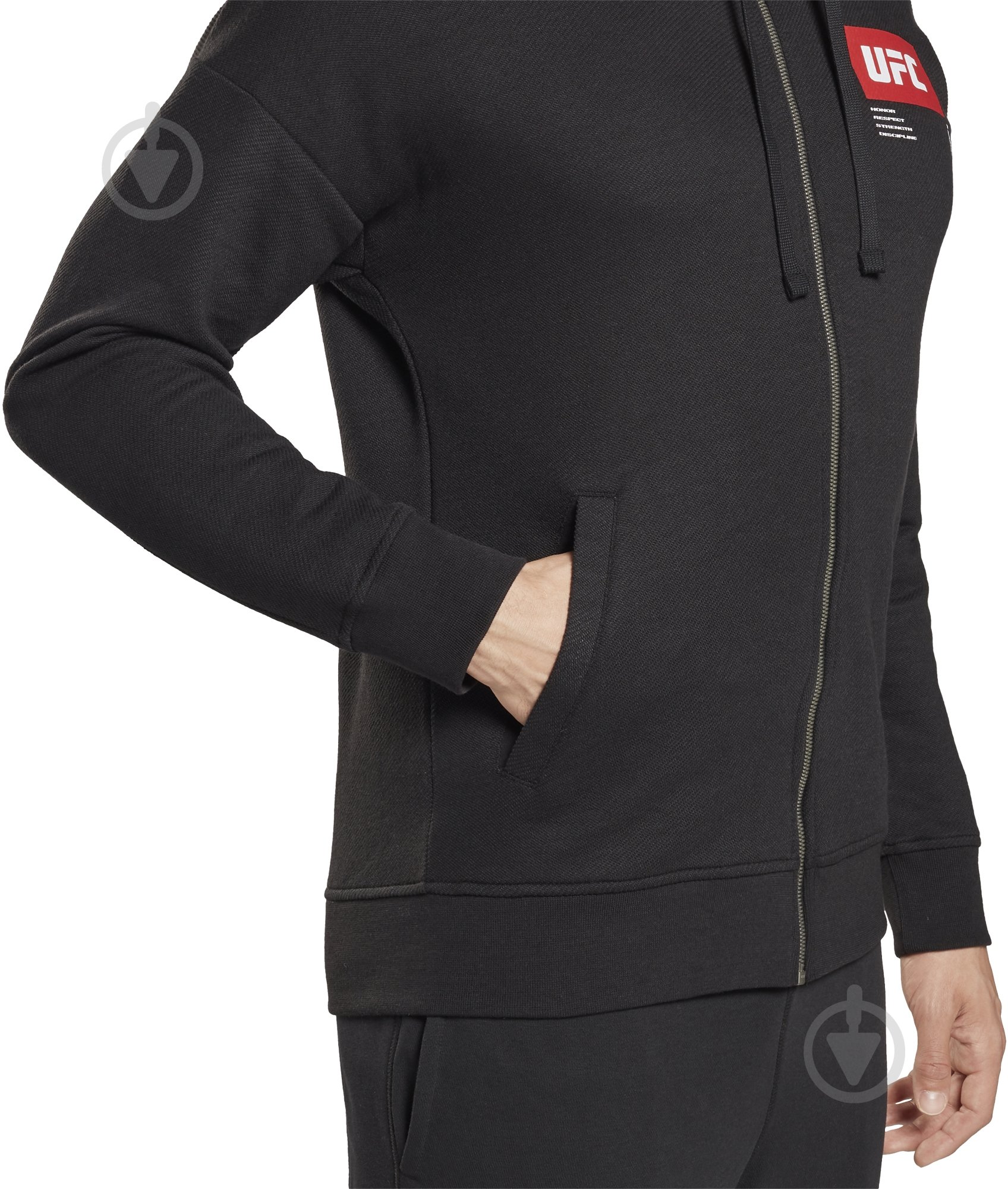 Джемпер Reebok FT1273 р. 2XL черный - фото 4