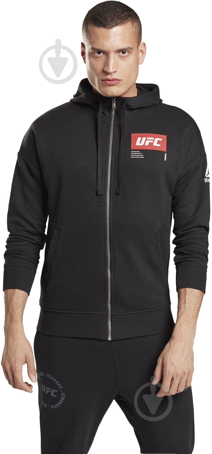 Джемпер Reebok FT1273 р. 2XL черный - фото 6