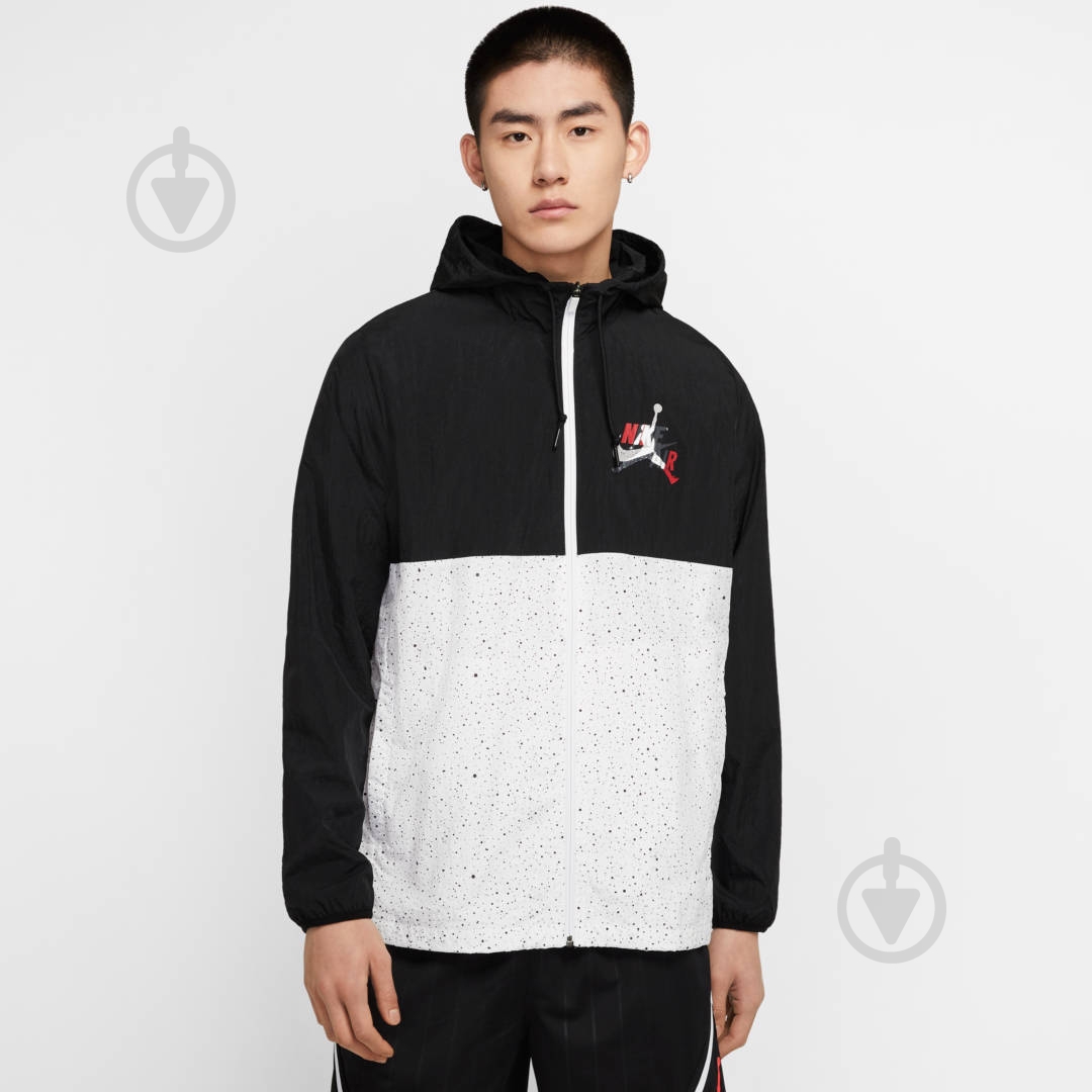 Ветровка мужская Nike M J JM CLSCS WINDWEAR JKT CT9368-010 р.XL черная - фото 2 Ветровка мужская Nike M J JM CLSCS WINDWEAR JKT CT9368-010 р.XL черная - фото 2