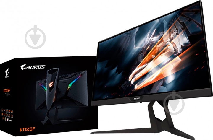 Монитор Gigabyte 24,5" (AORUS KD25F Gaming Monito) - фото 5 Монитор Gigabyte 24,5" (AORUS KD25F Gaming Monito) - фото 5