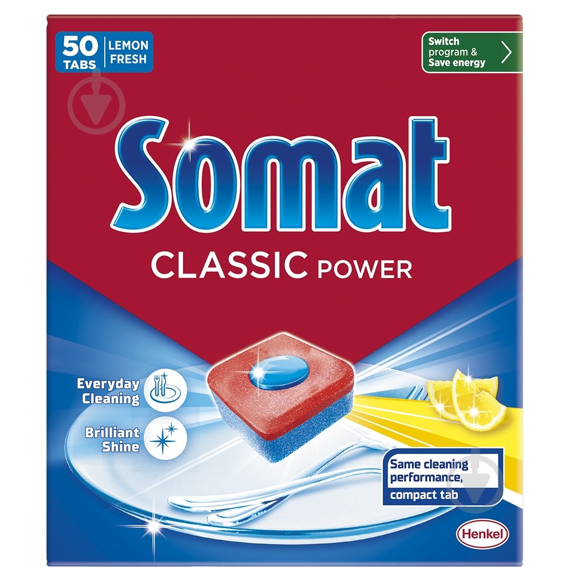 Таблетки для посудомийних машин Somat Classic 50 шт. - фото 1