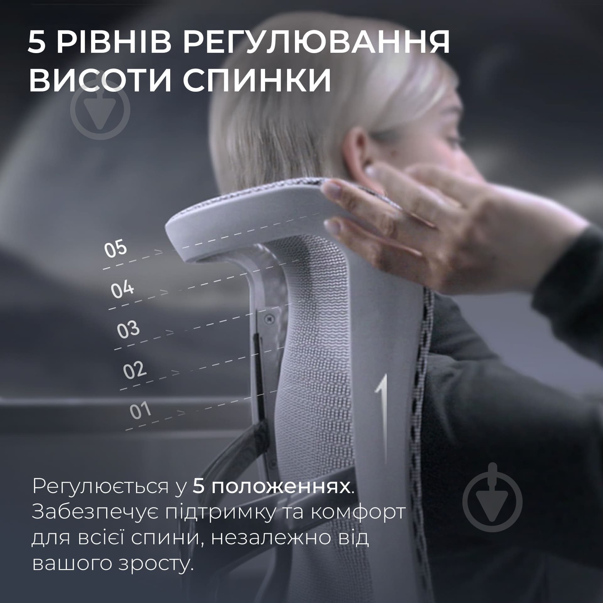 Кресло офисное Sihoo DORO S300 Mesh Light Grey черный - фото 13 Кресло офисное Sihoo DORO S300 Mesh Light Grey черный - фото 13