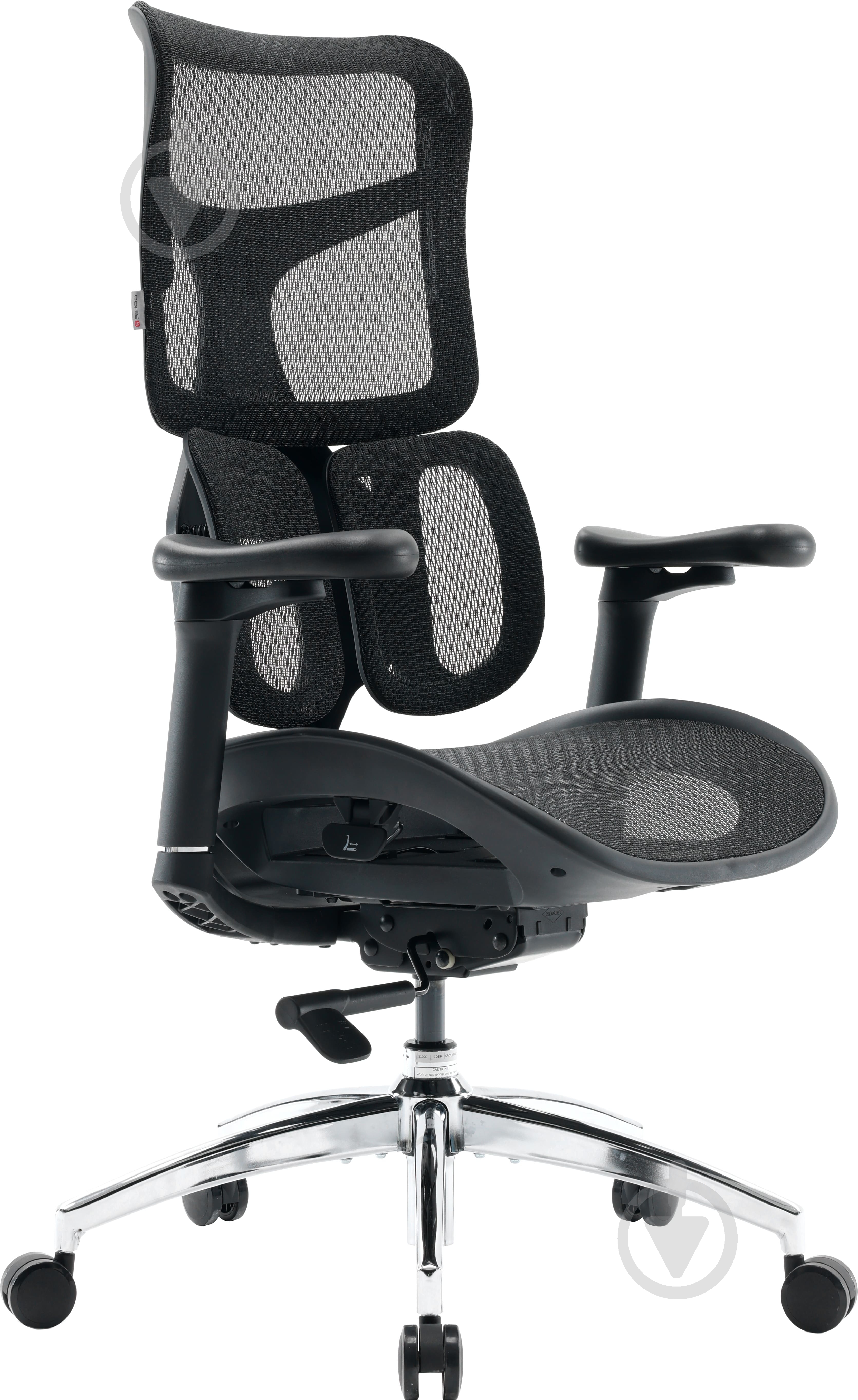 Кресло офисное Sihoo DORO S100 Mesh Black черный - фото 2 Кресло офисное Sihoo DORO S100 Mesh Black черный - фото 2
