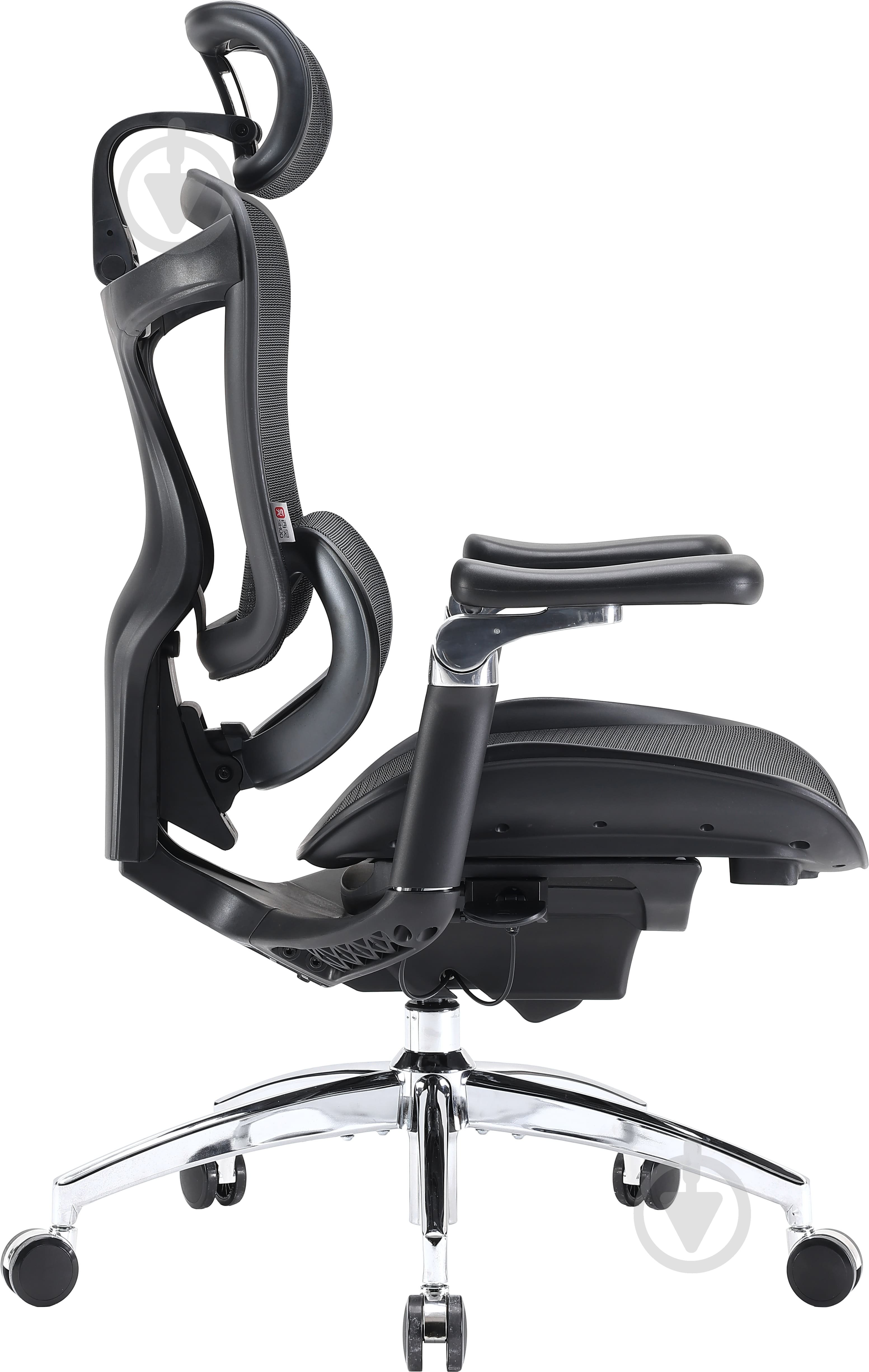 Кресло офисное Sihoo DORO C300 Pro Mesh Black (DORO-C300-PRO-M101) черный - фото 3