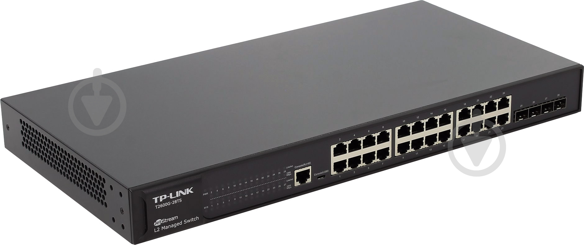 Комутатор TP-Link T2600G-28TS - фото 1 Комутатор TP-Link T2600G-28TS - фото 1