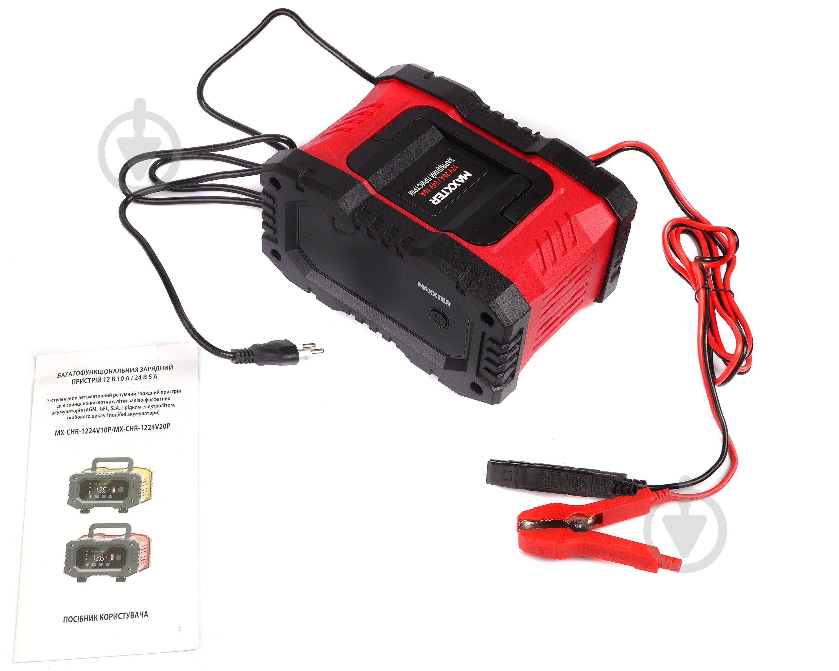 Автомобільний зарядний пристрій Maxxter 20 А (MX-CHR-1224V20P) - фото 2
