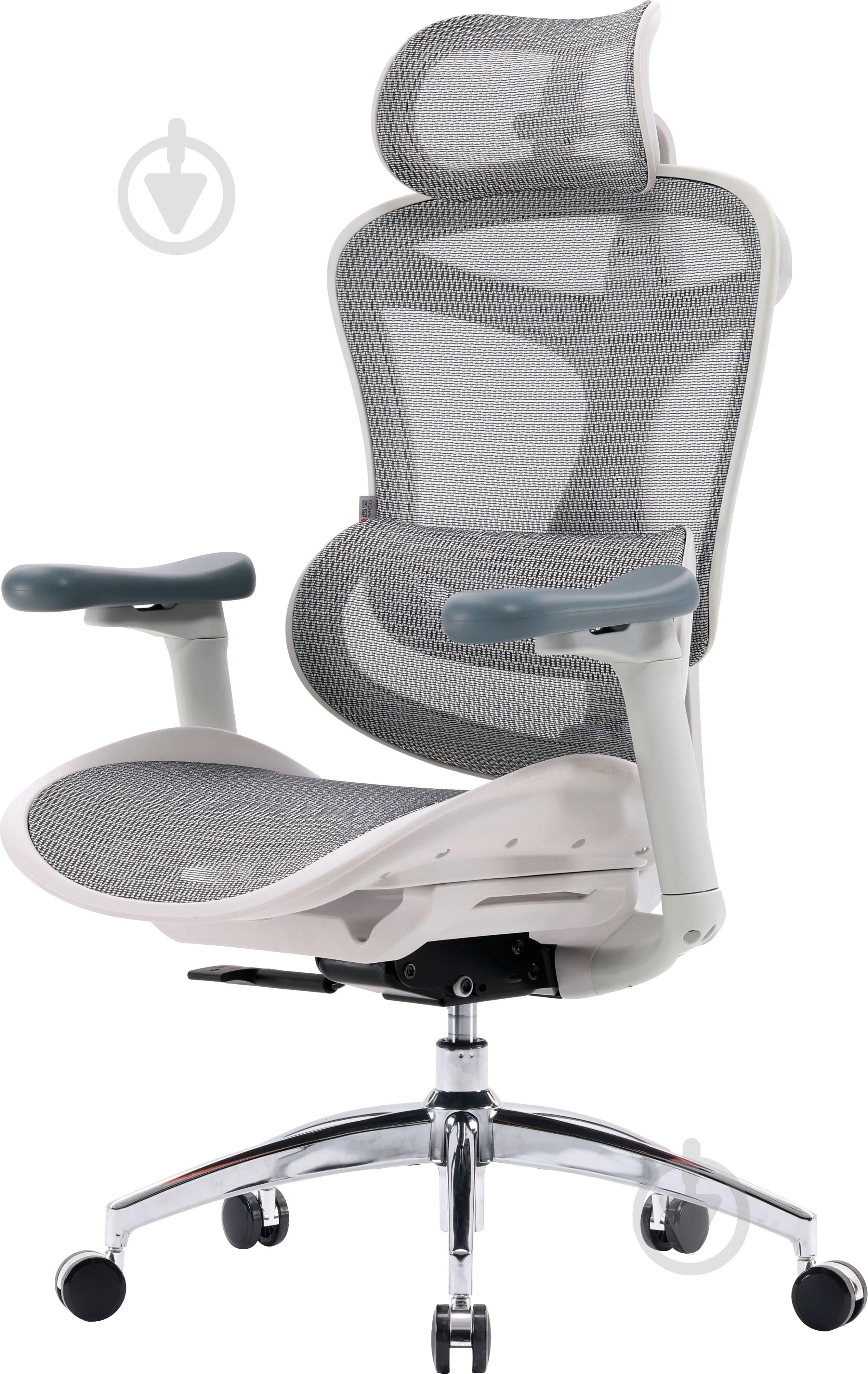 Кресло офисное Sihoo DORO C300L Mesh White (DORO-C300L-A3-102) белый - фото 2