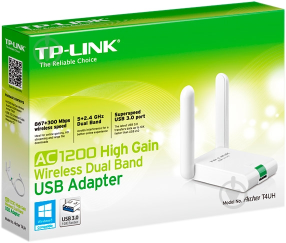 WiFi-адаптер TP-LINK ARCHER-T4UH - фото 4