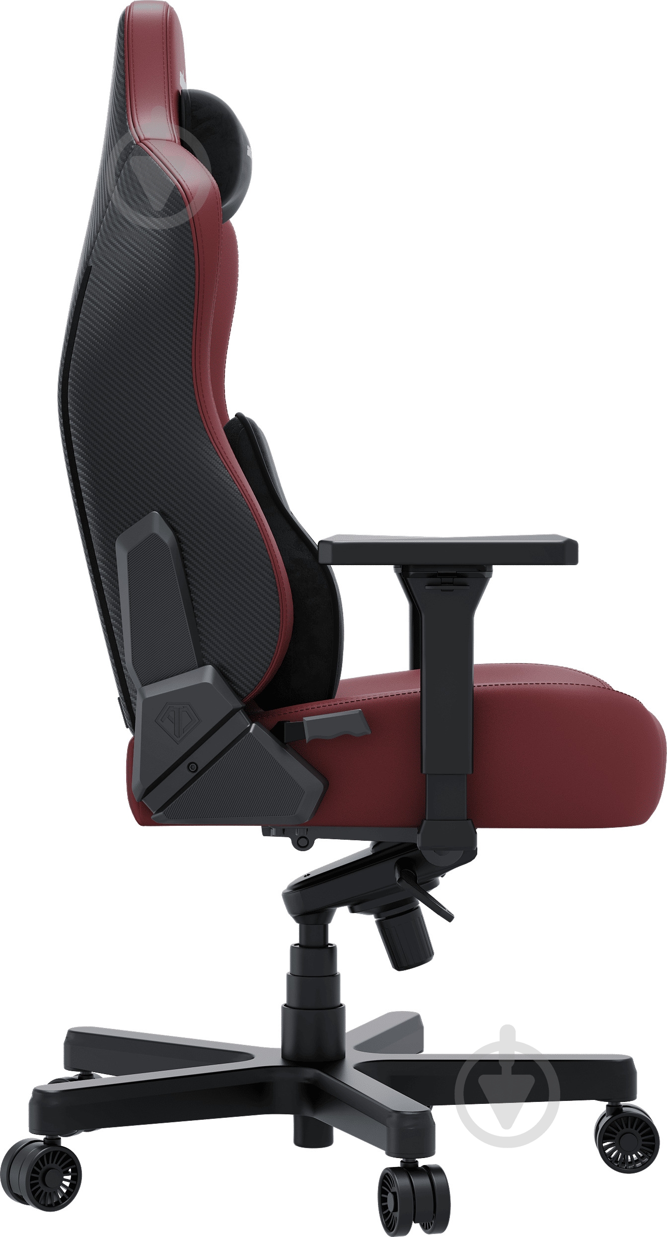 Крісло ігрове Anda Seat Kaiser 3E XL Maroon PVC бордовий - фото 5